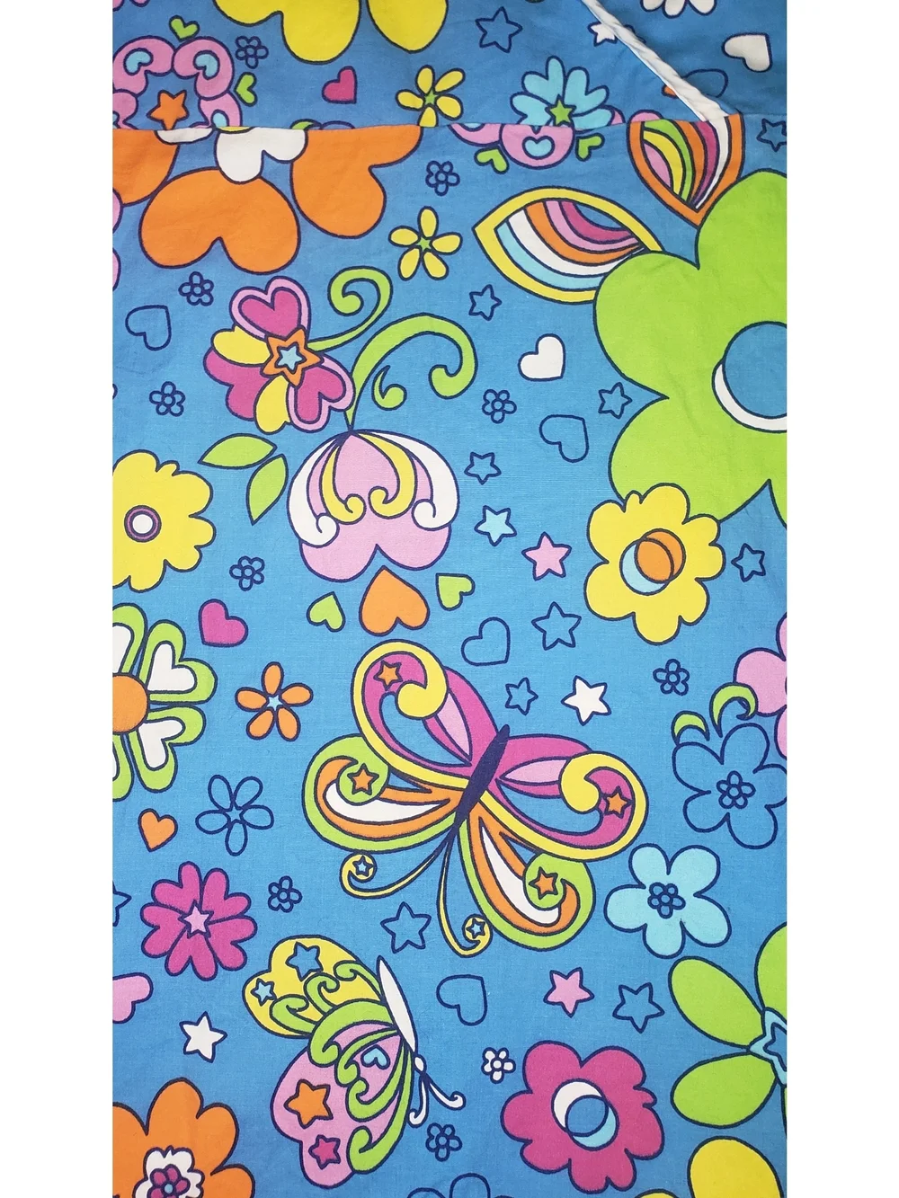 The Children's Place Bright Blue Floral Halter Stretch Dress Girls Size 12